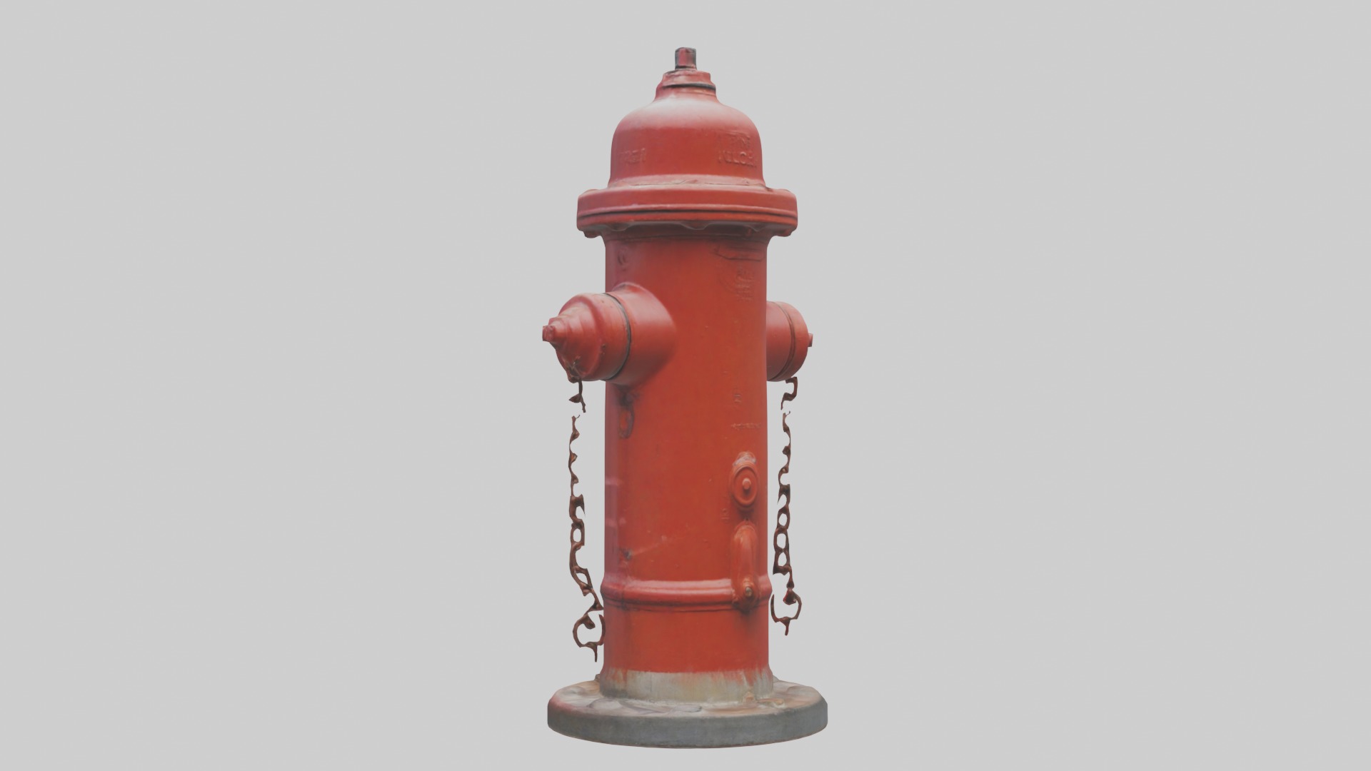Fire Hydrant Model Low-poly 3D model_1