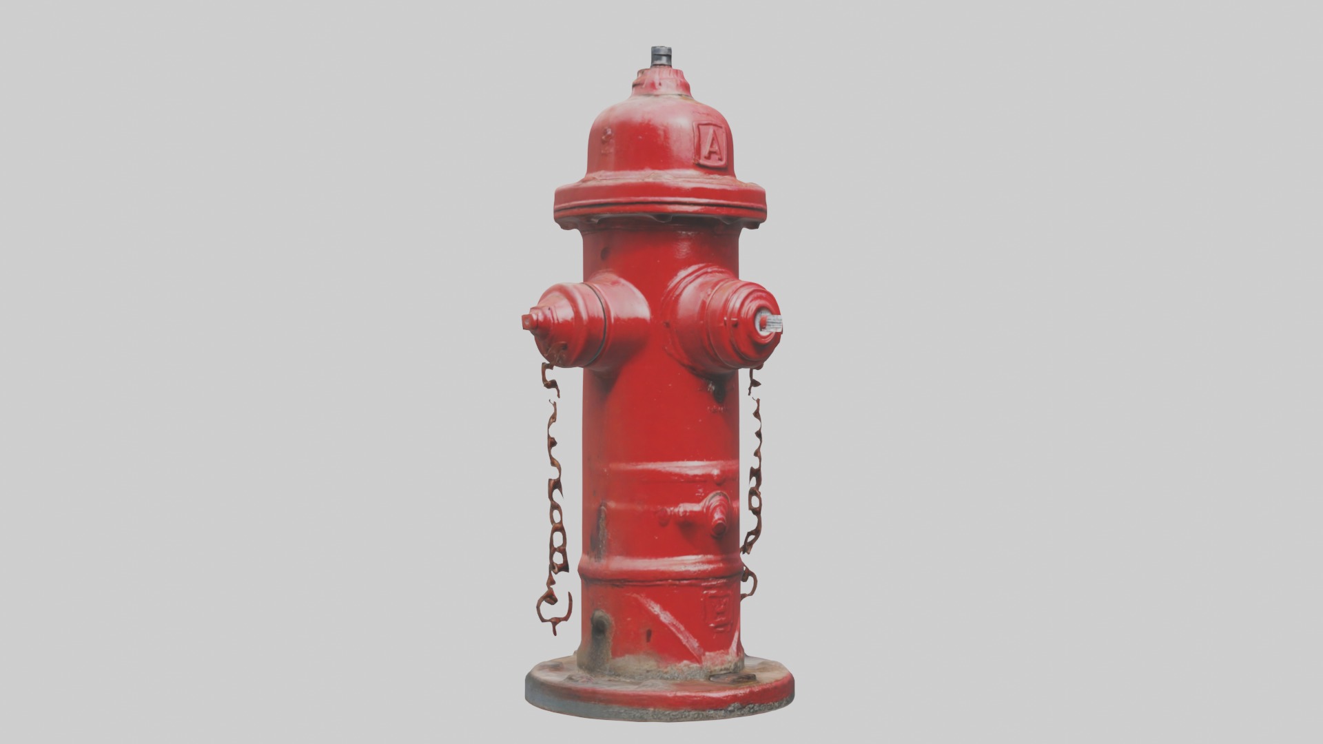 Fire Hydrant Model Low-poly 3D model_5