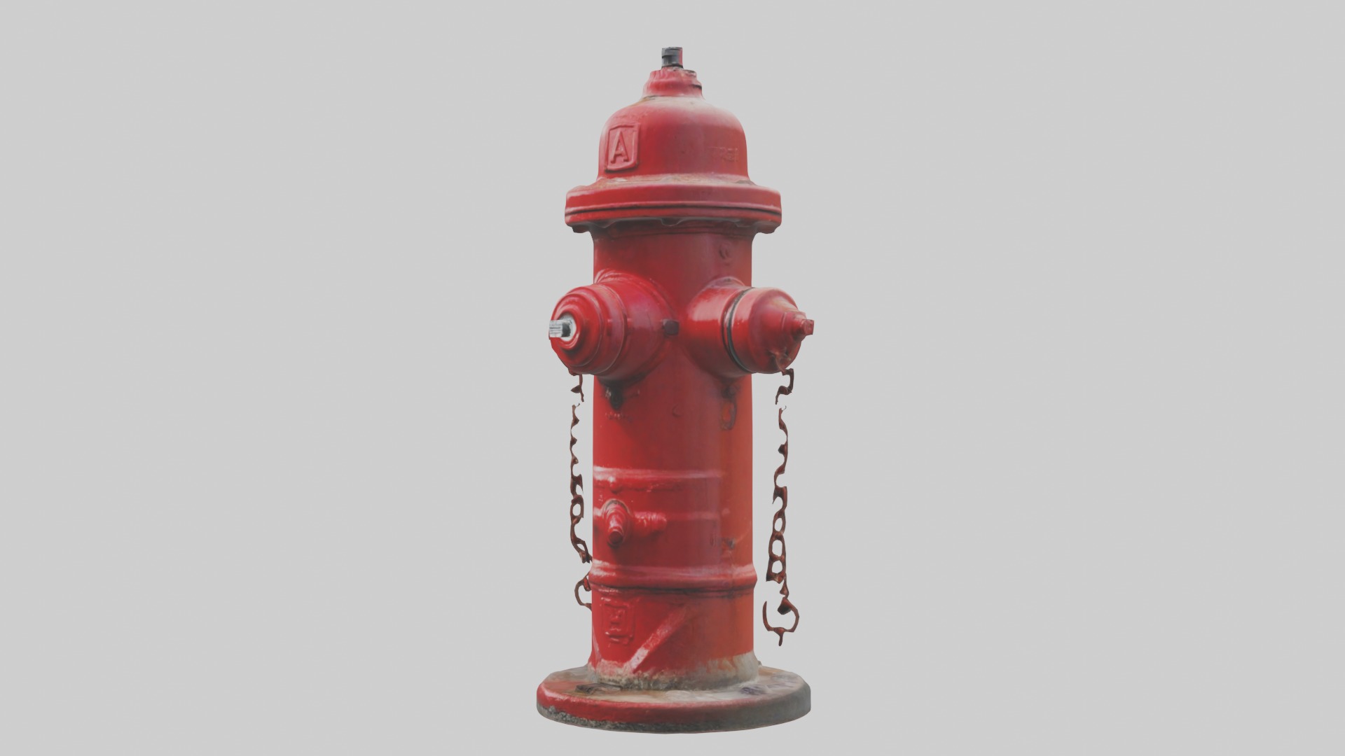 Fire Hydrant Model Low-poly 3D model_4