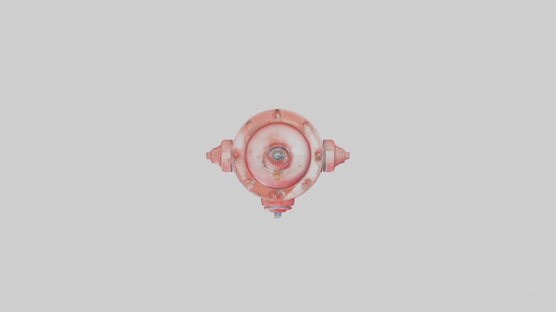 Fire Hydrant Model Low-poly 3D model_8