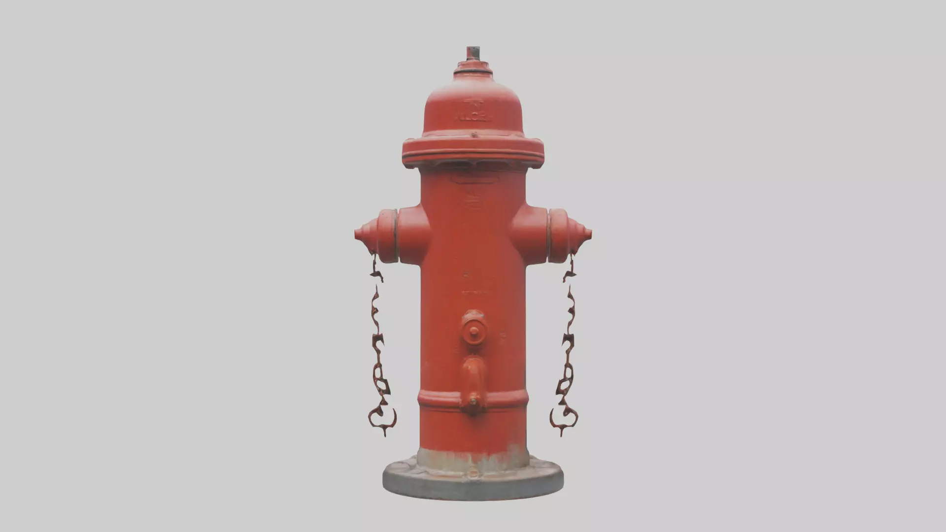 Fire Hydrant Model Low-poly 3D model_0