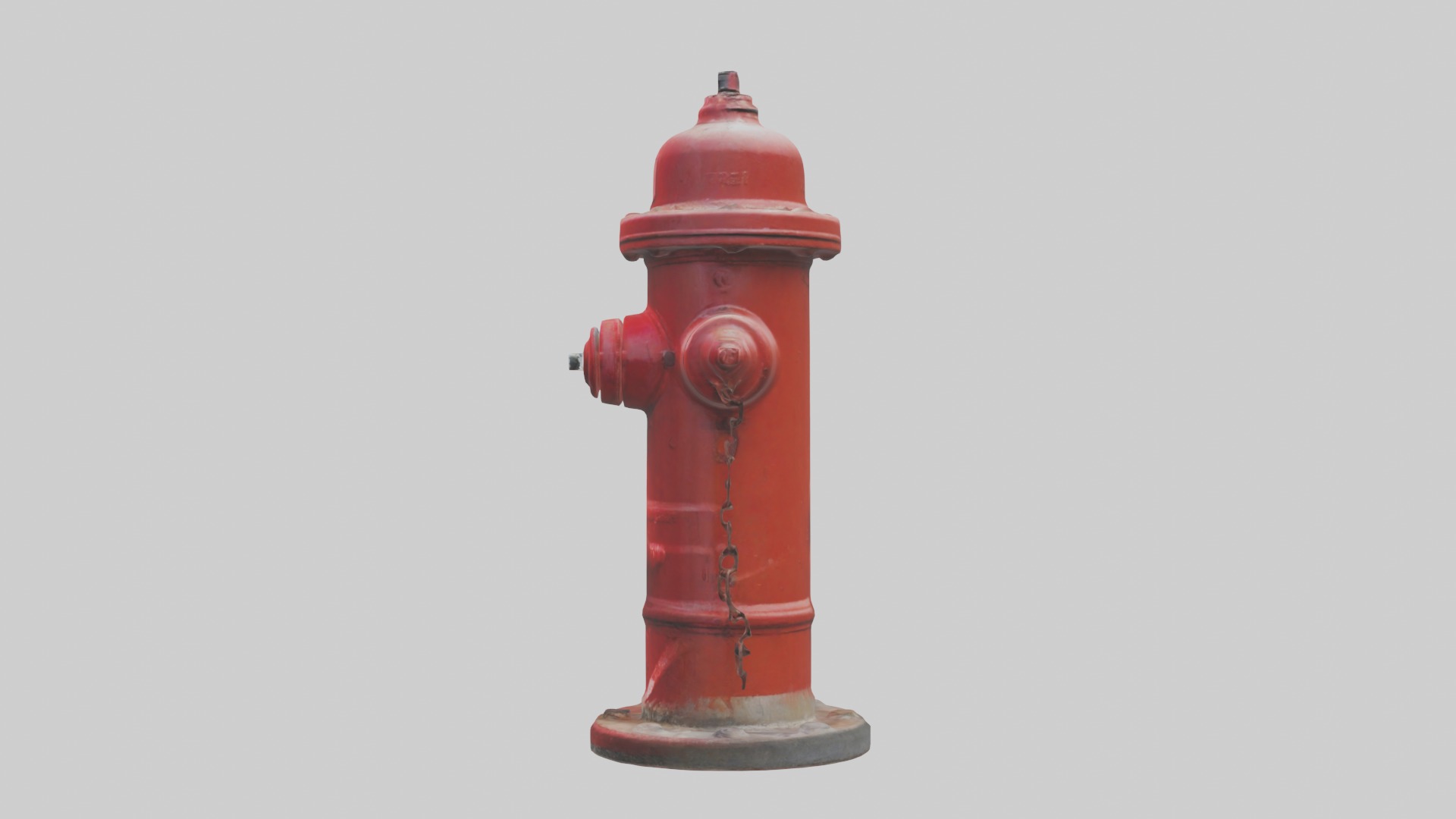 Fire Hydrant Model Low-poly 3D model_6