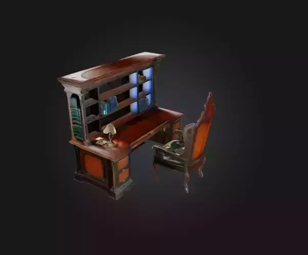 Desk and Chair