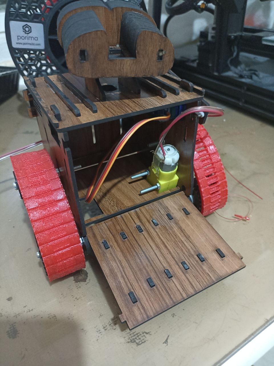 wall E Robot 3D print model_23