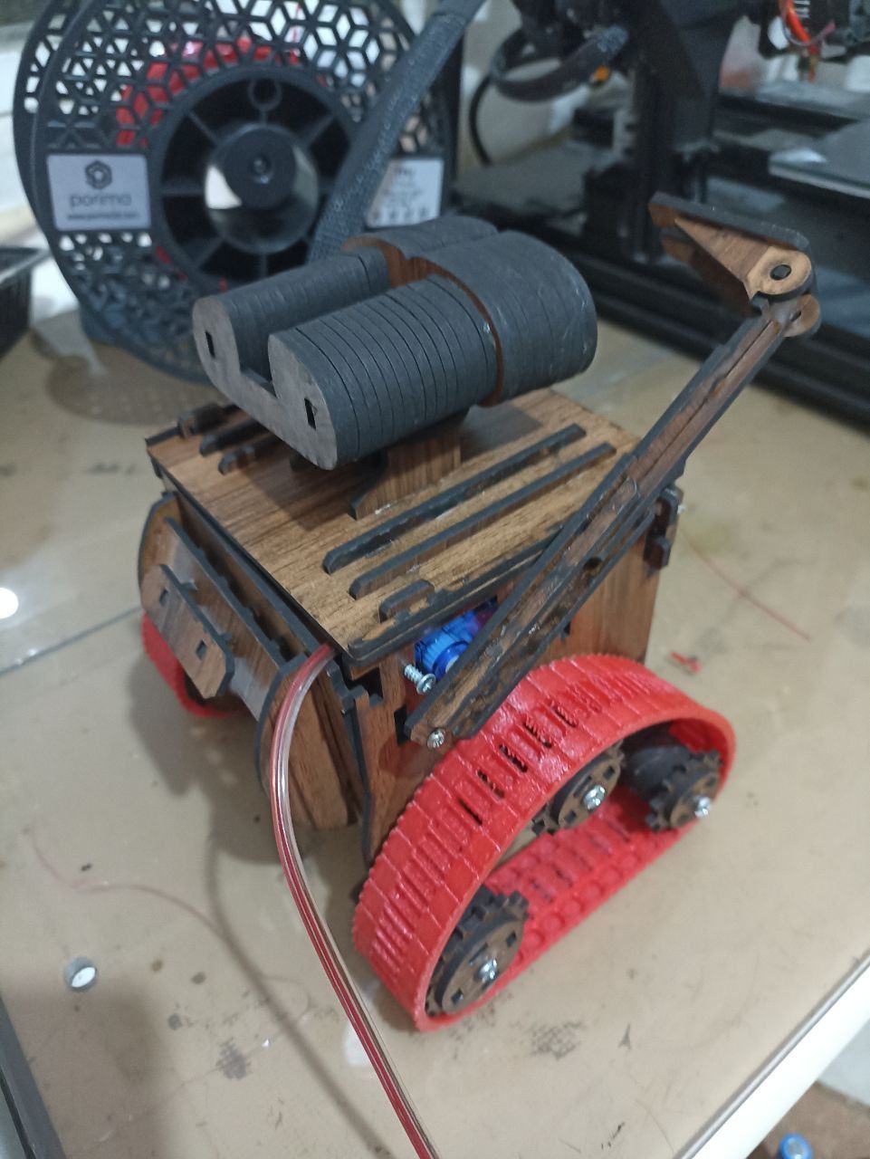 wall E Robot 3D print model_29