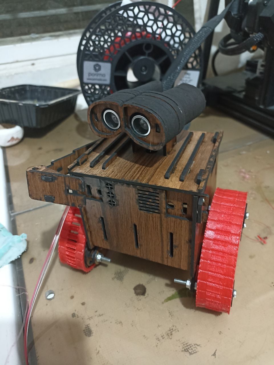 wall E Robot 3D print model_1