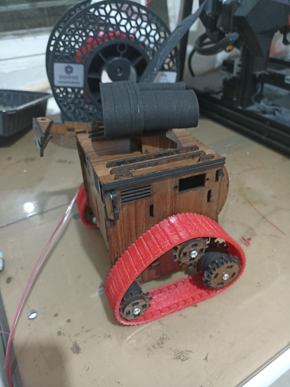 wall E Robot 3D print model_25