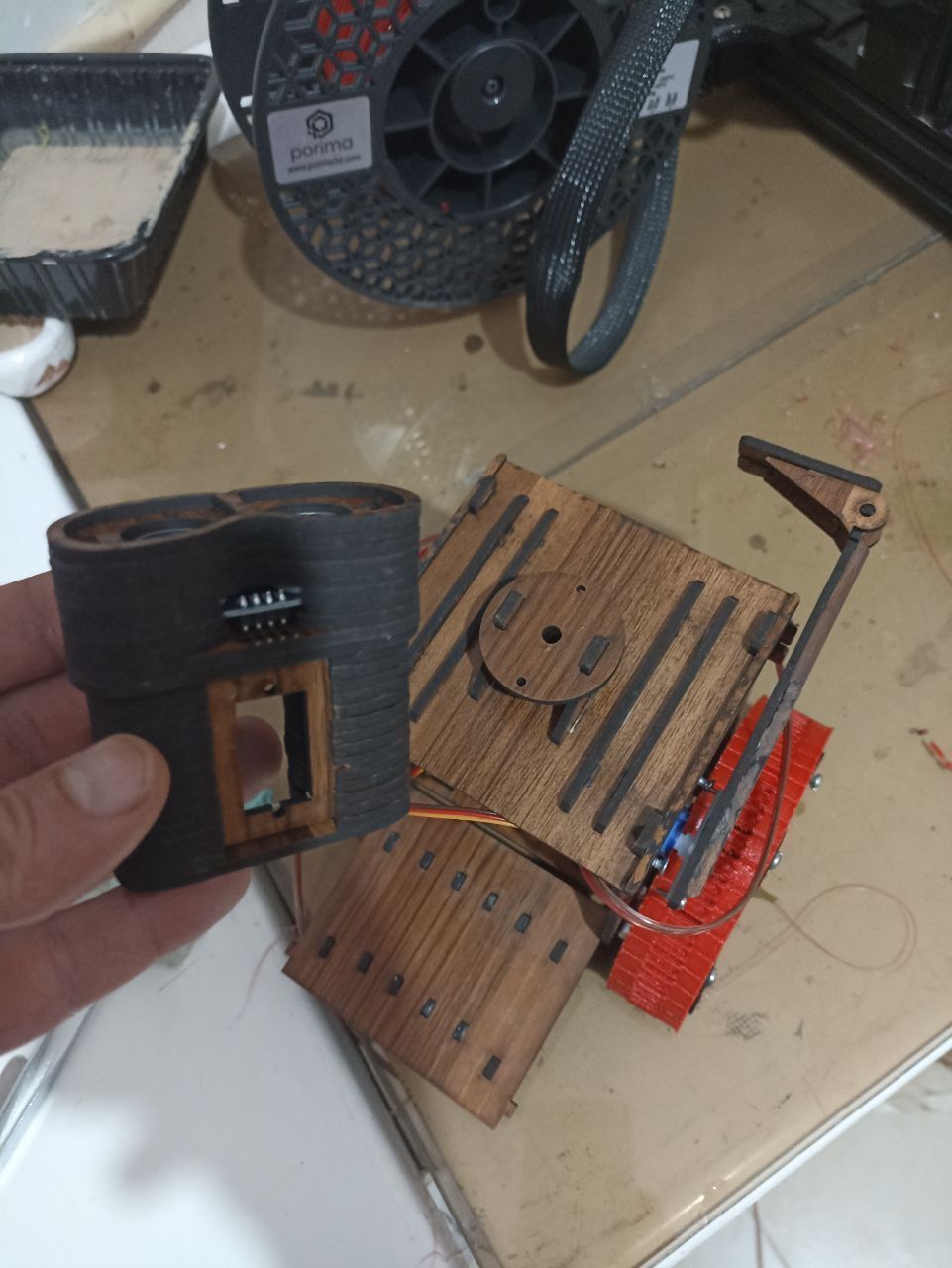 wall E Robot 3D print model_20