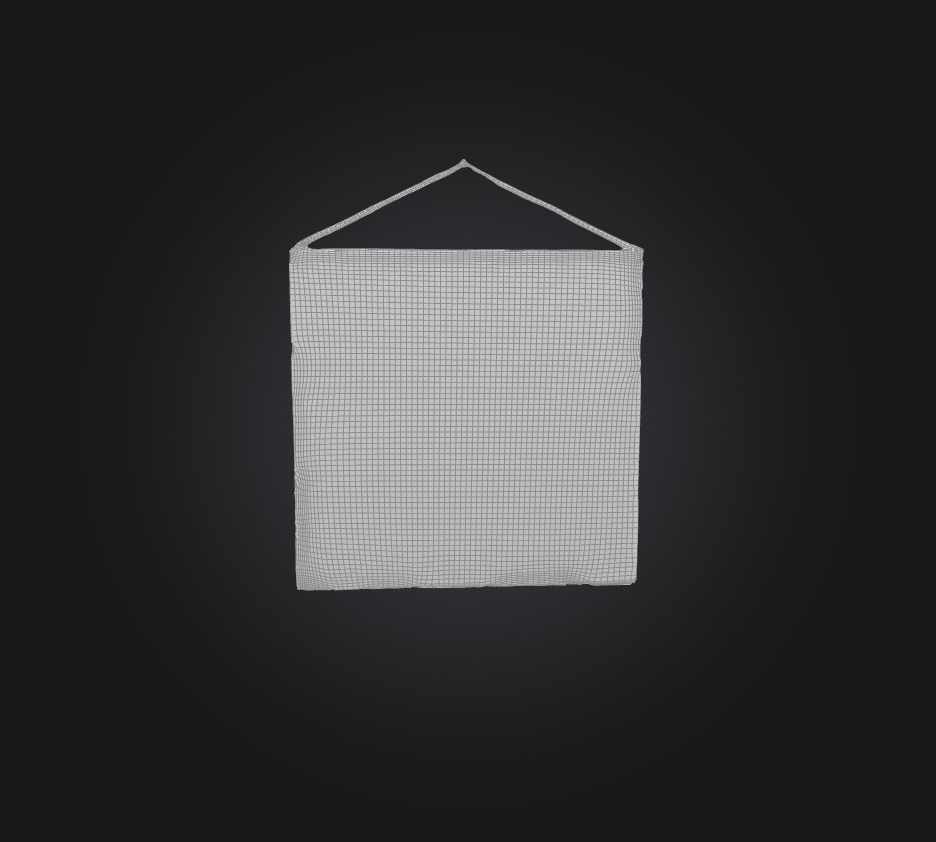 Calendar Low-poly 3D model_1