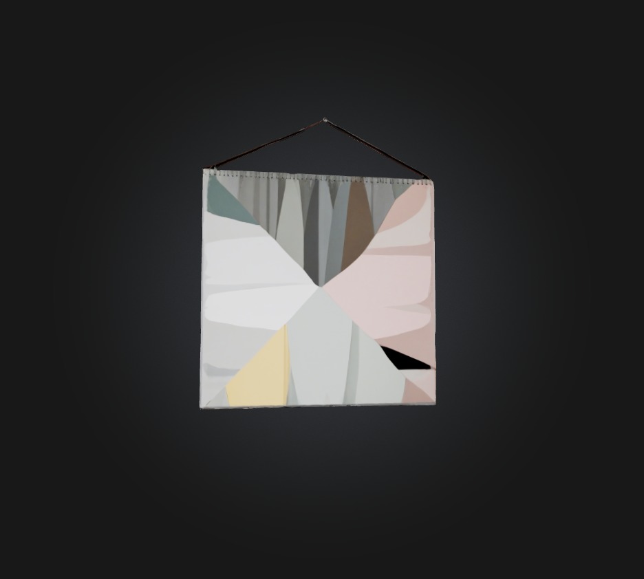 Calendar Low-poly 3D model_6