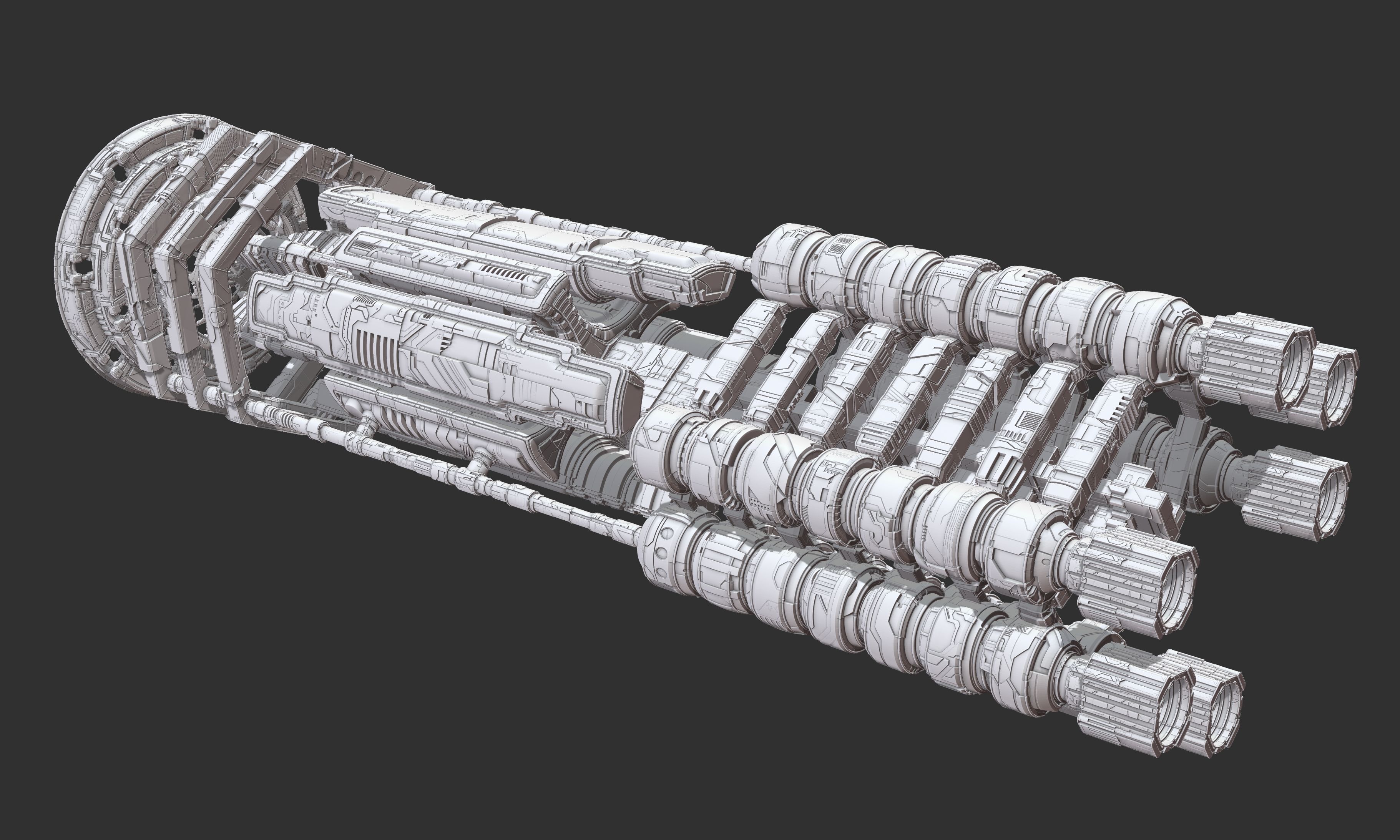 space equipment node 00238 3D model_2