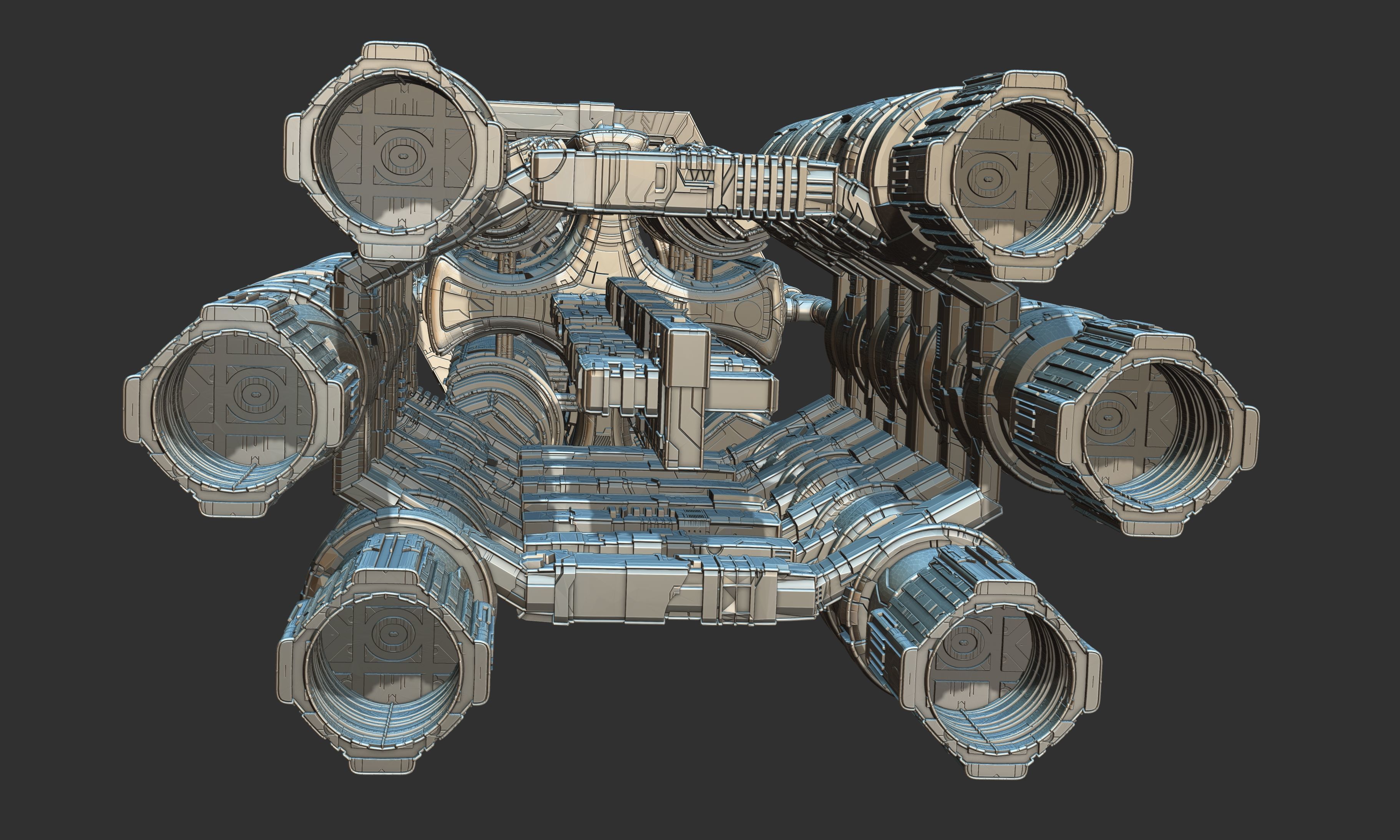 space equipment node 00238 3D model_16