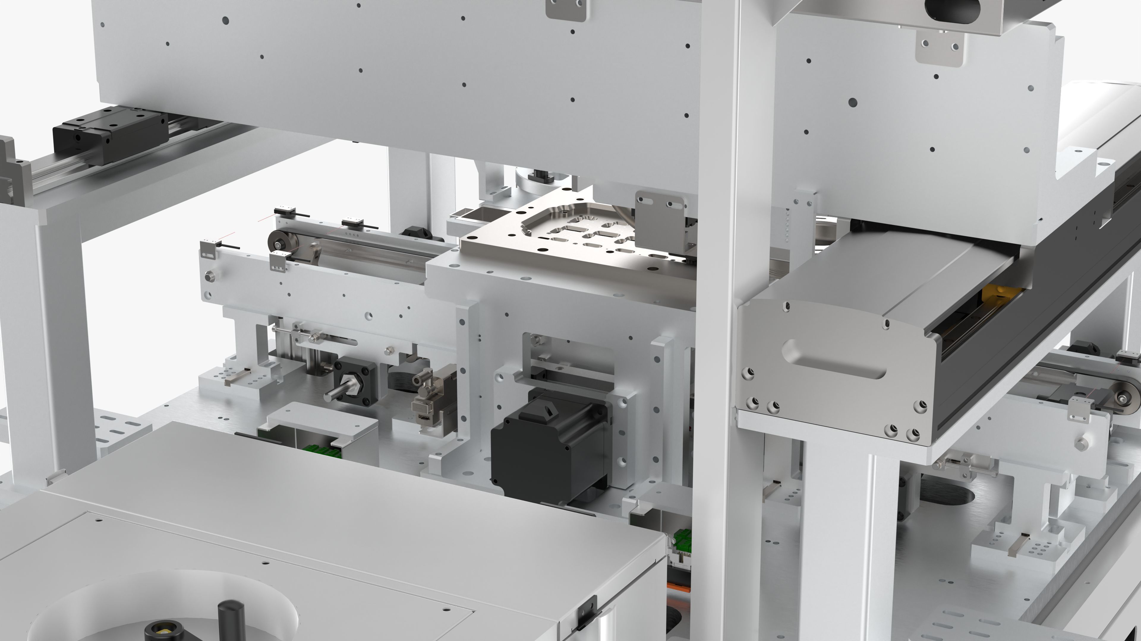 Automatic PCB Board Separator Machine 3D model_25