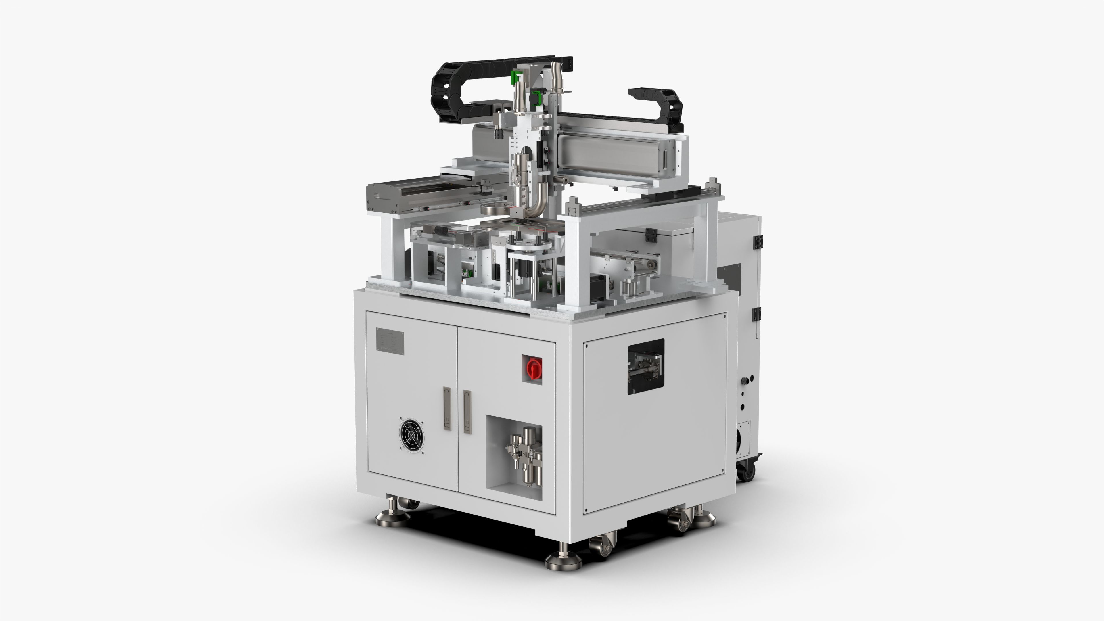 Automatic PCB Board Separator Machine 3D model_1