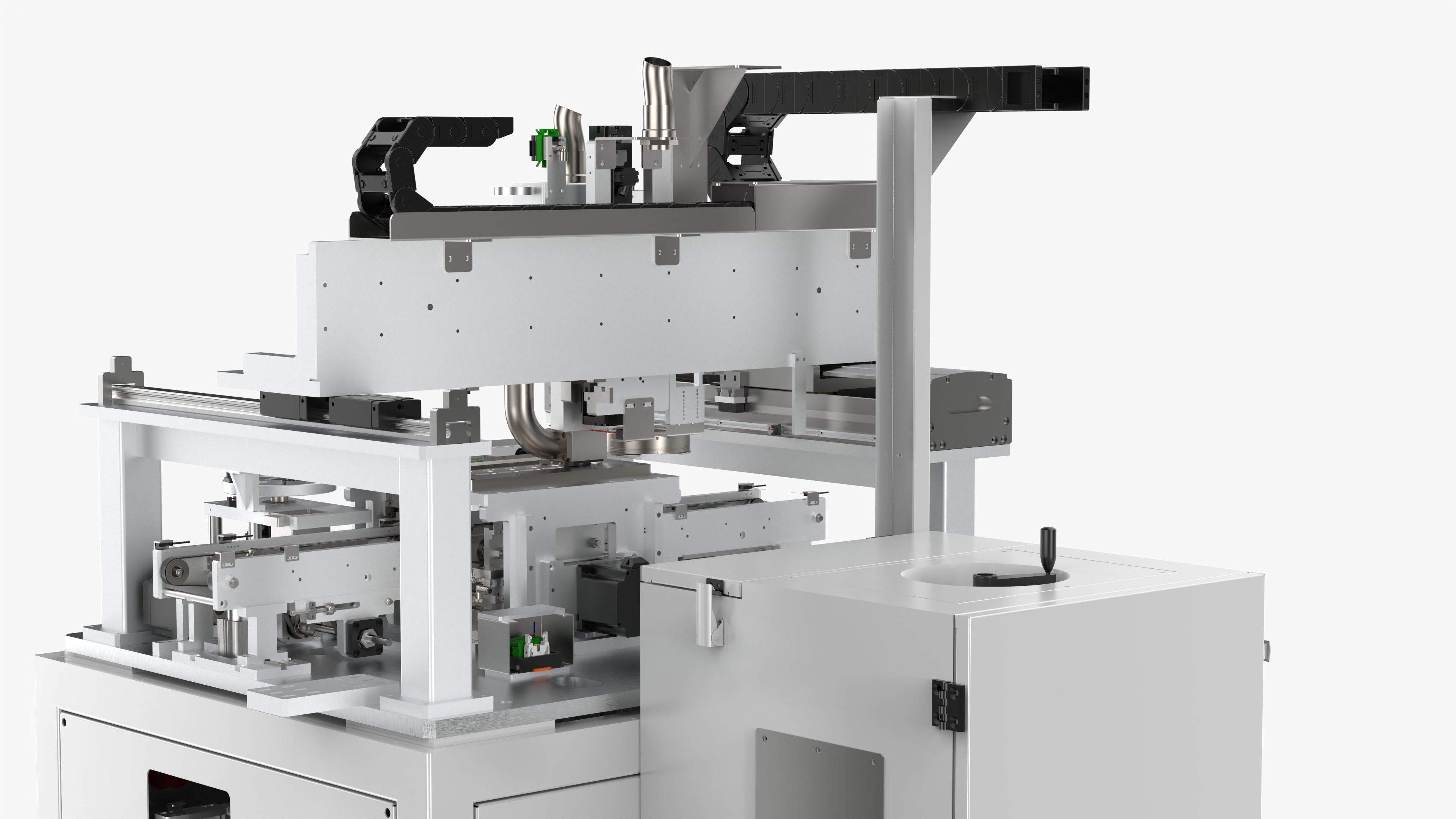 Automatic PCB Board Separator Machine 3D model_11