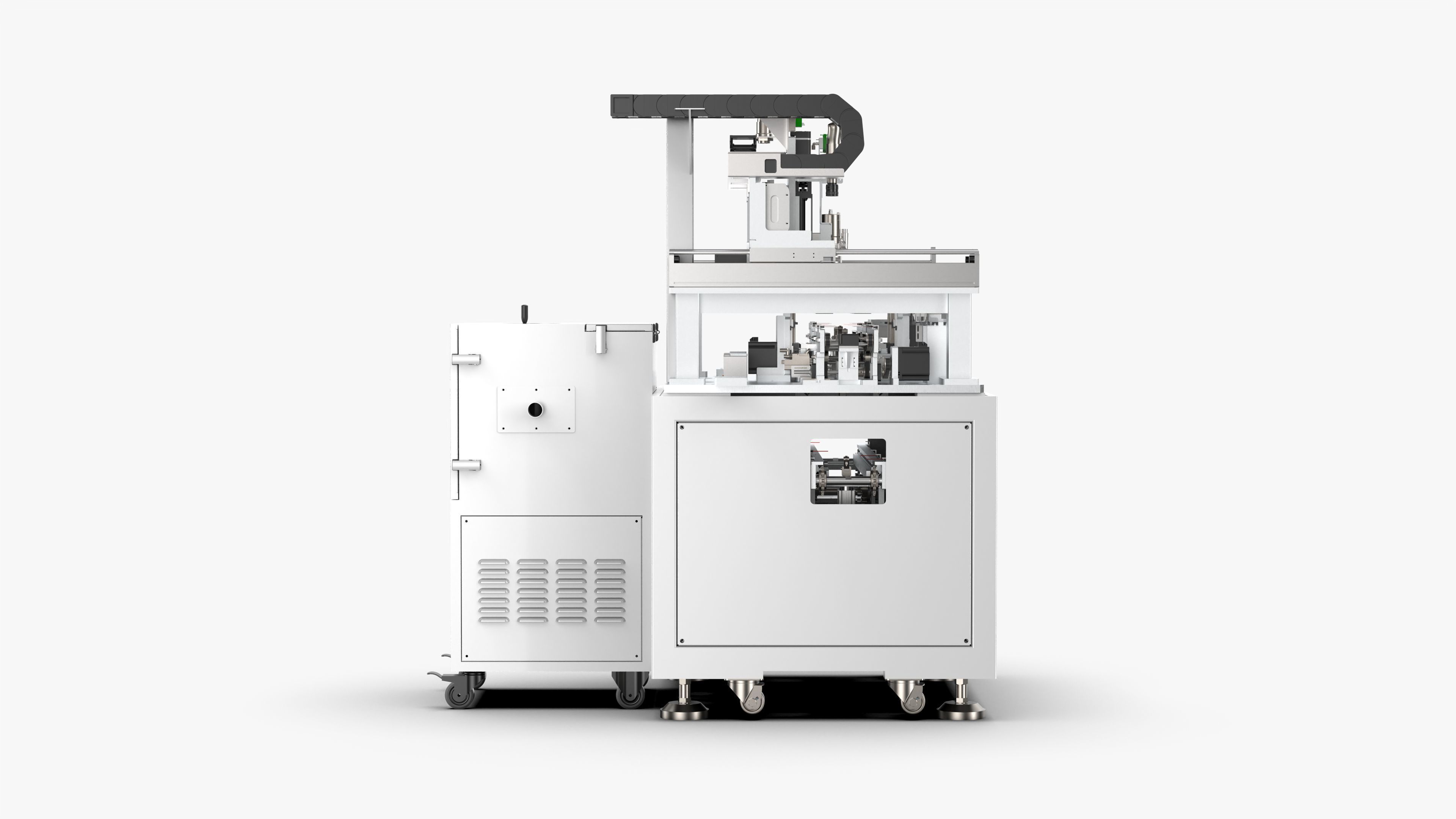 Automatic PCB Board Separator Machine 3D model_5