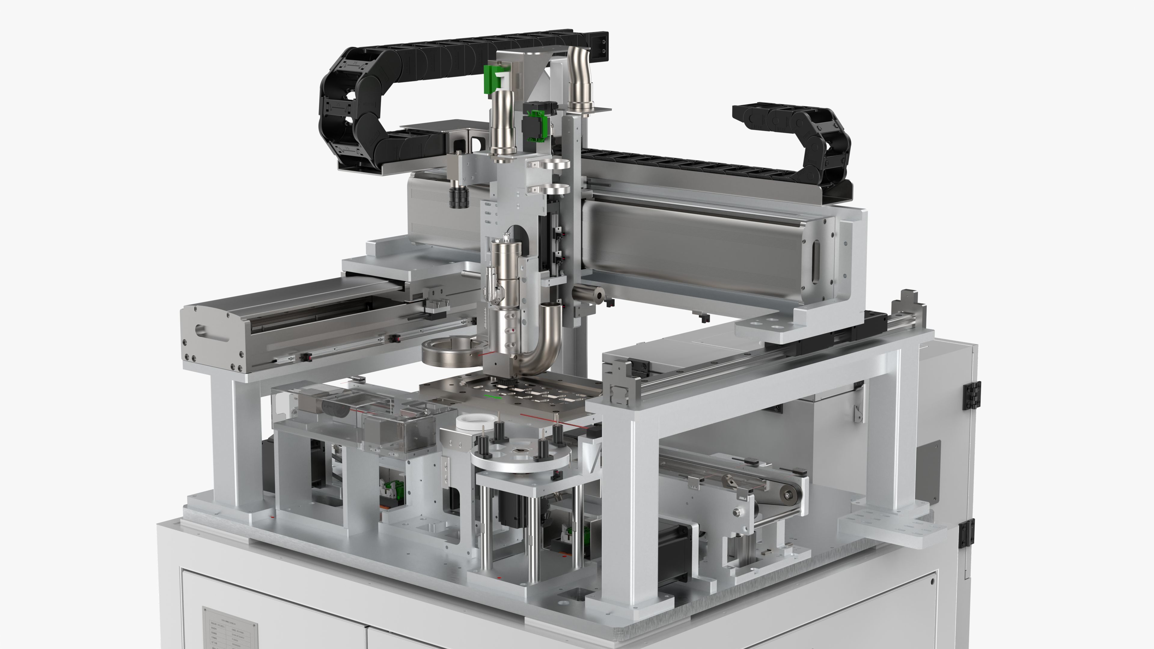 Automatic PCB Board Separator Machine 3D model_10