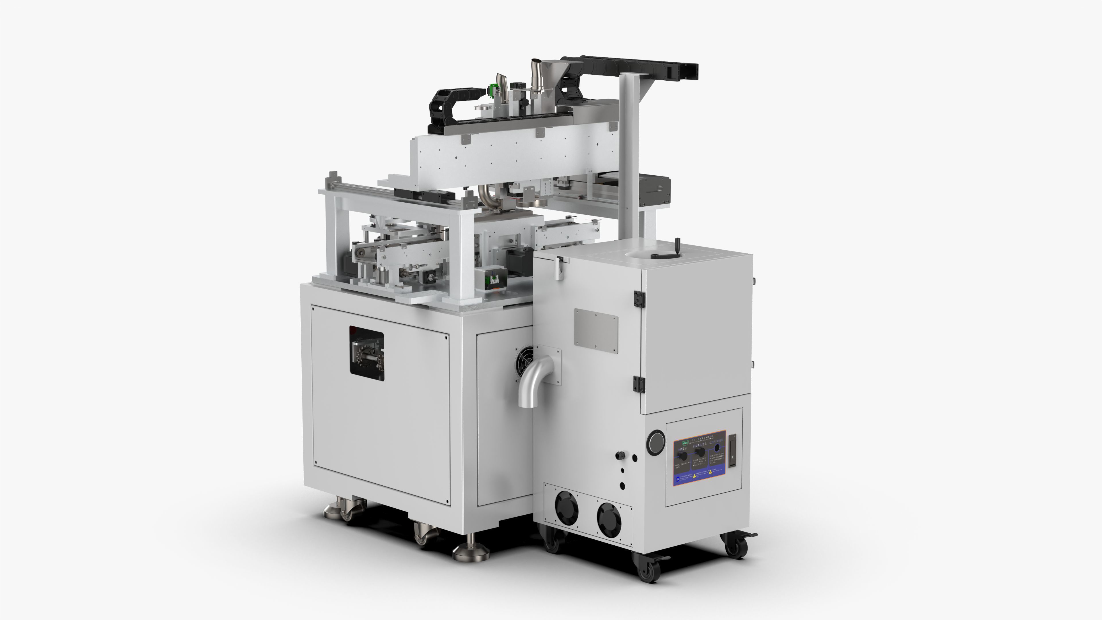 Automatic PCB Board Separator Machine 3D model_4