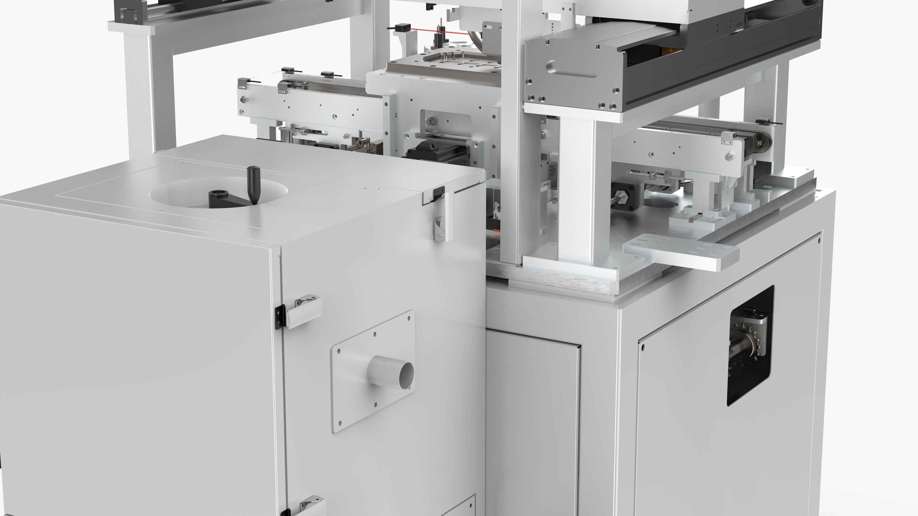 Automatic PCB Board Separator Machine 3D model_17