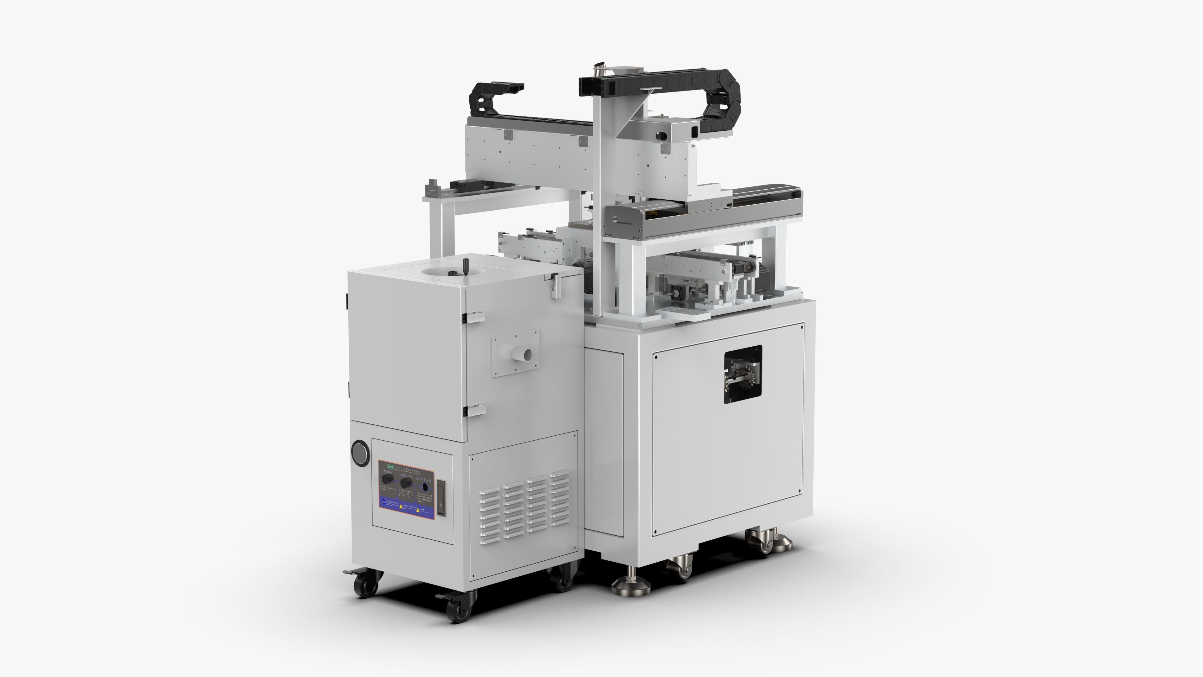 Automatic PCB Board Separator Machine 3D model_3