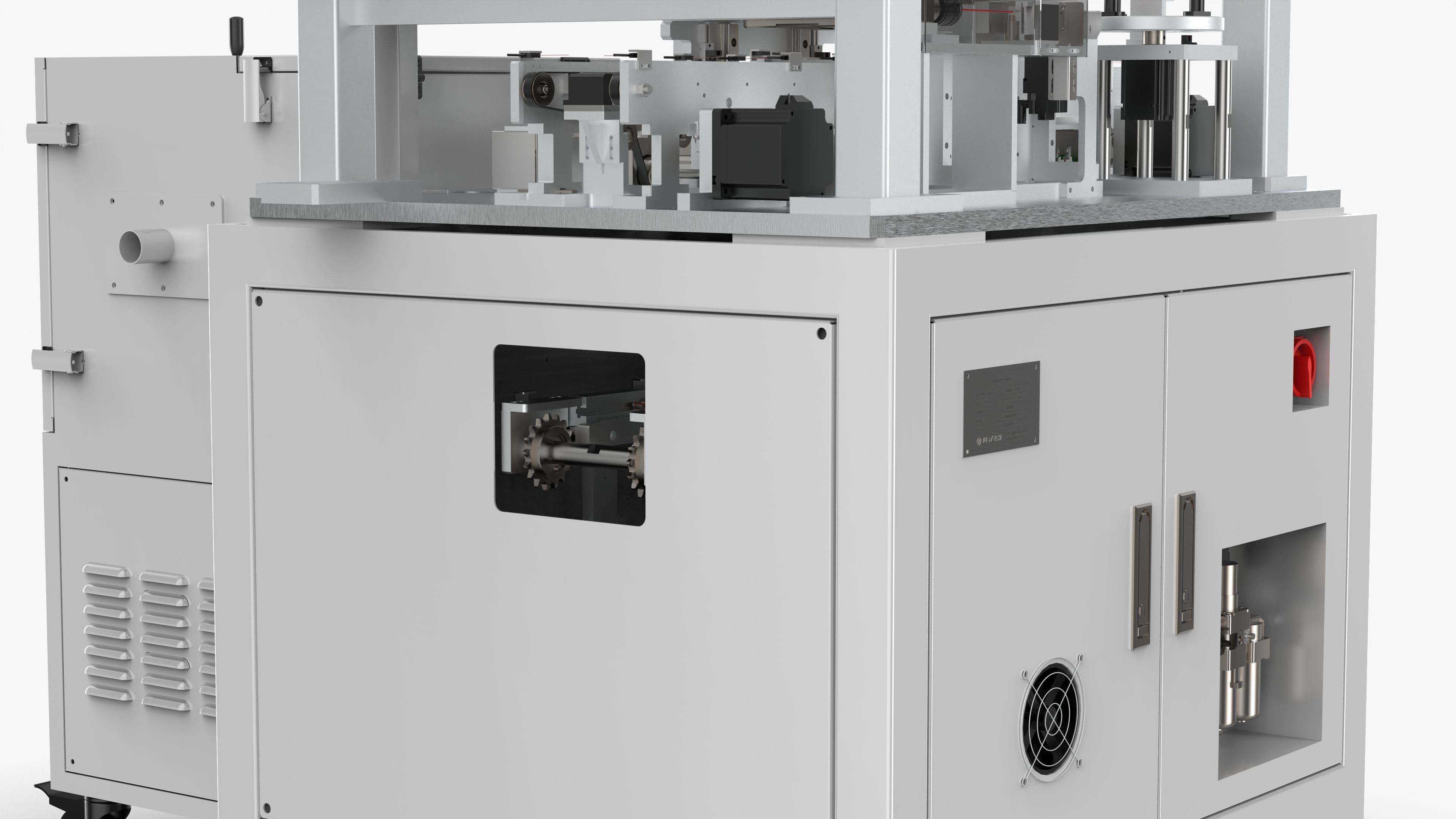 Automatic PCB Board Separator Machine 3D model_13