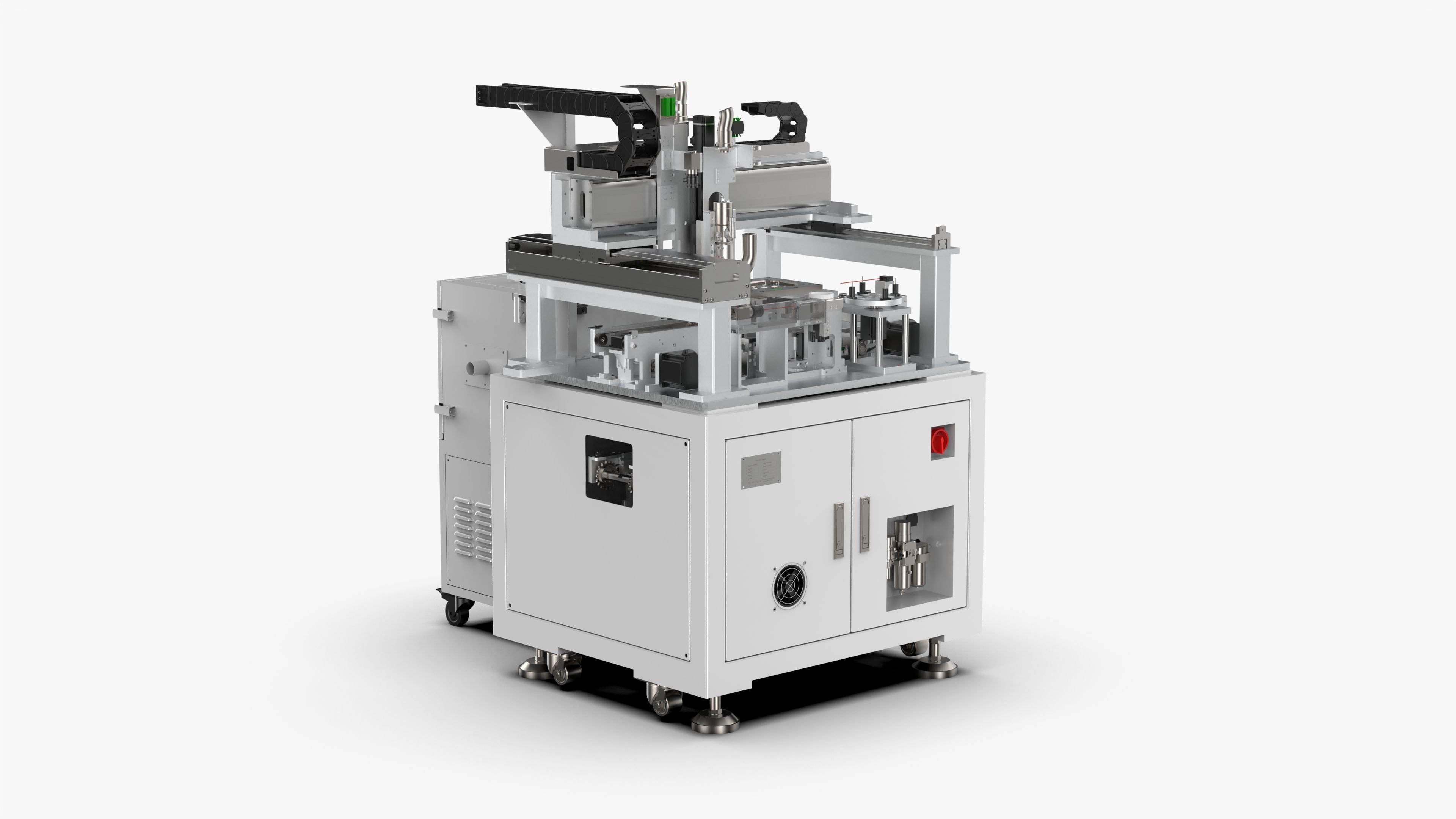 Automatic PCB Board Separator Machine 3D model_2