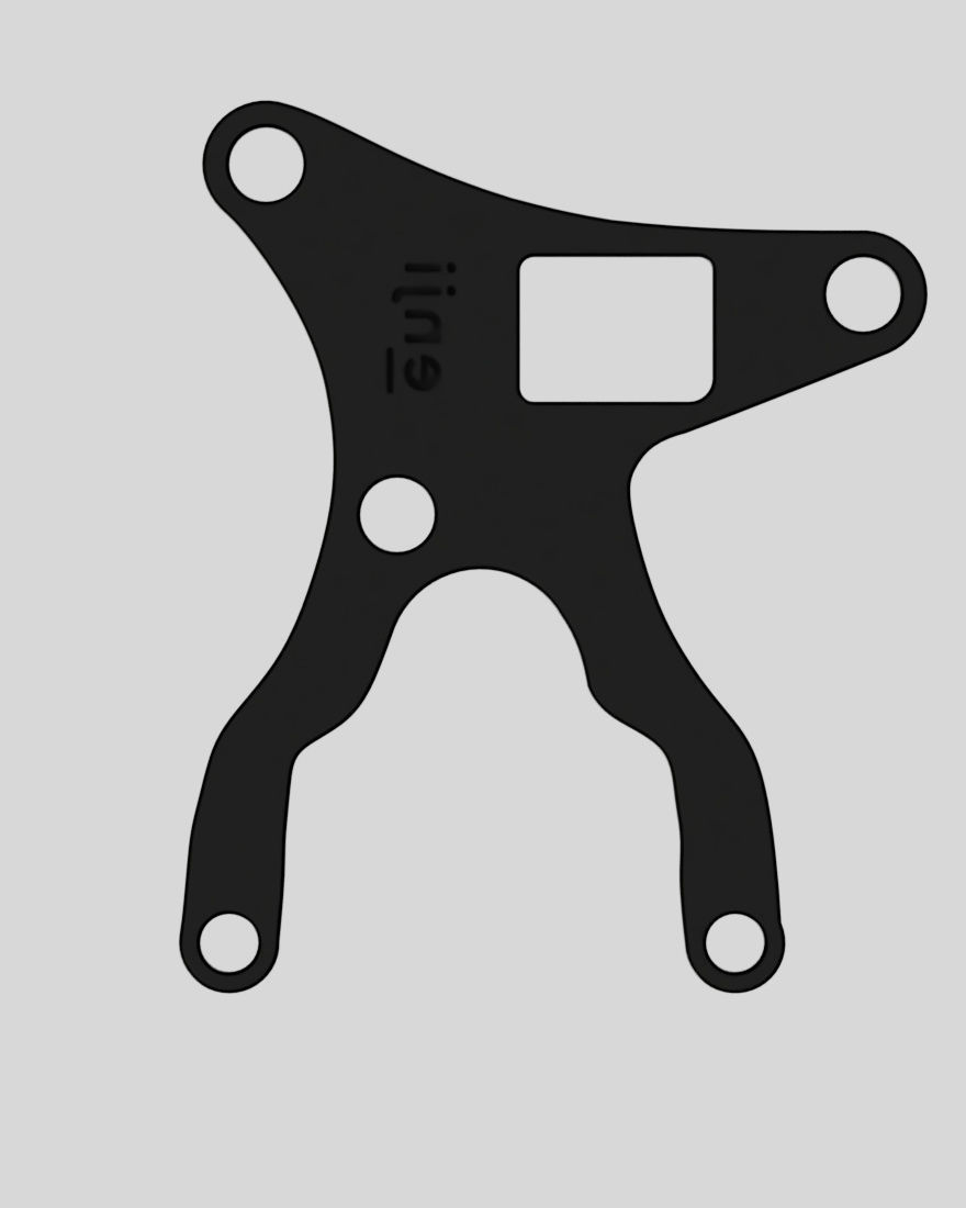 Triumph Street Triple 675 Gauge Bracket for Single Headlight 3D print model_1