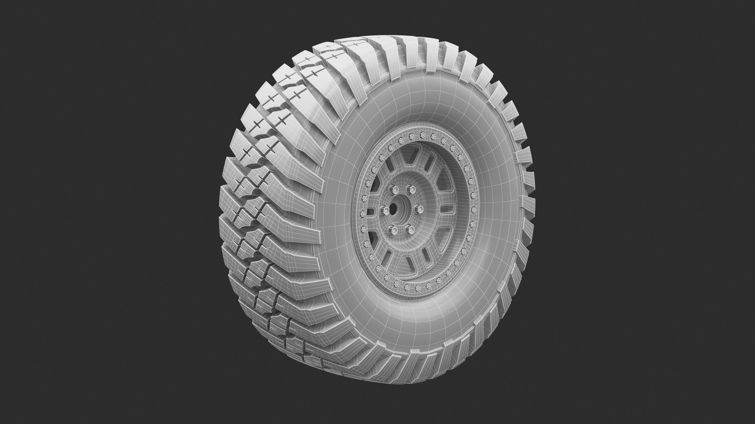 Tire Continental off road Extreme E 3D model_6