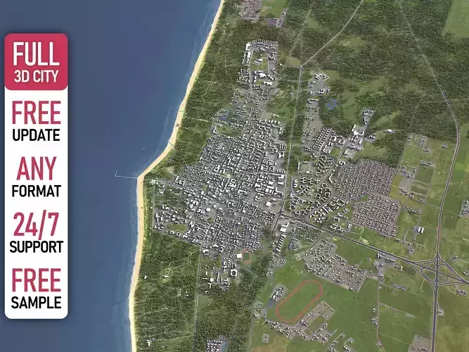 Palanga - 3D City Model