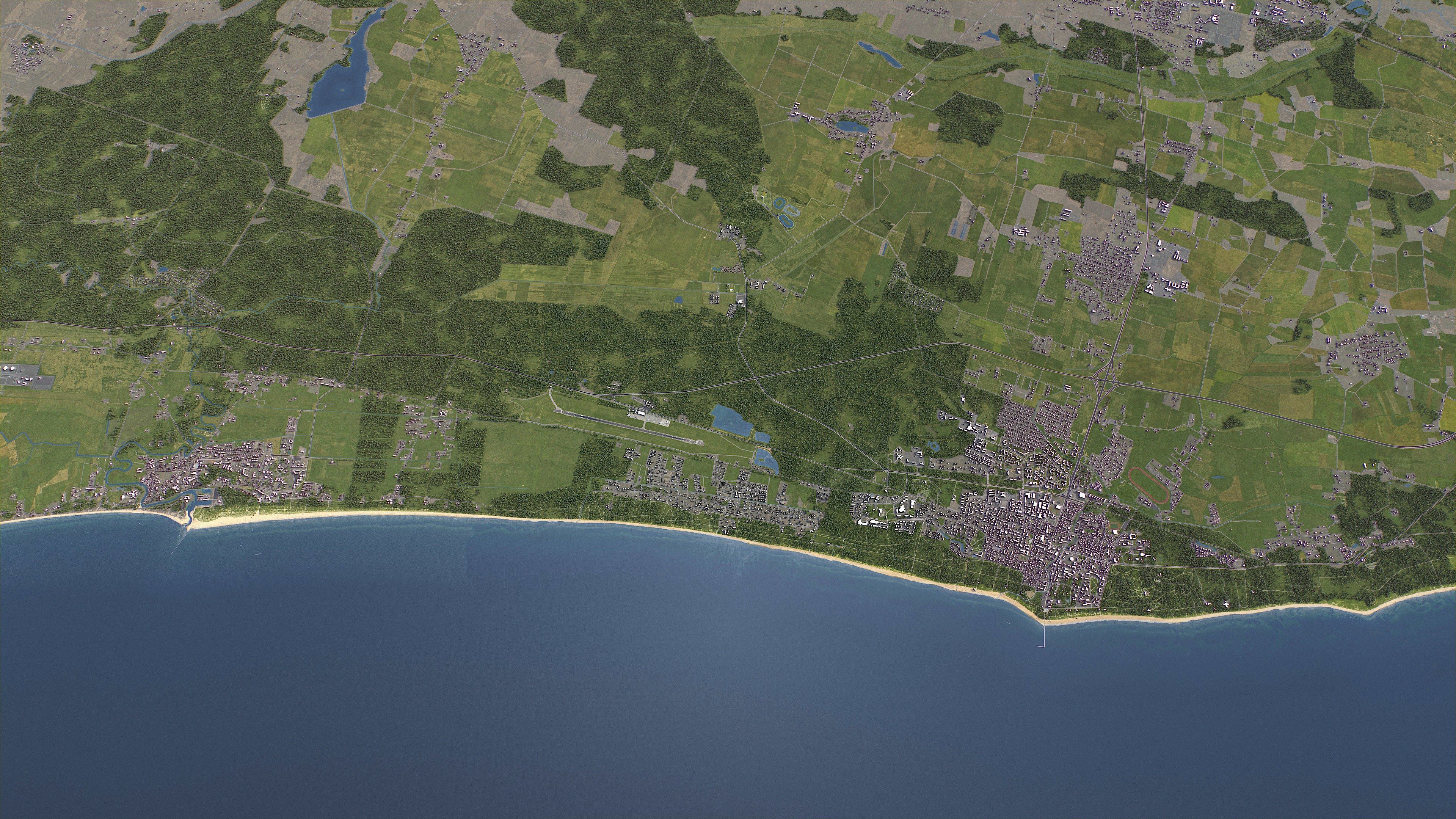 Palanga - 3D City Model Low-poly 3D model_10