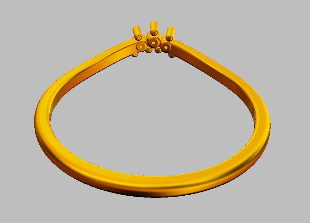 Diamond Ring 3D print model_22