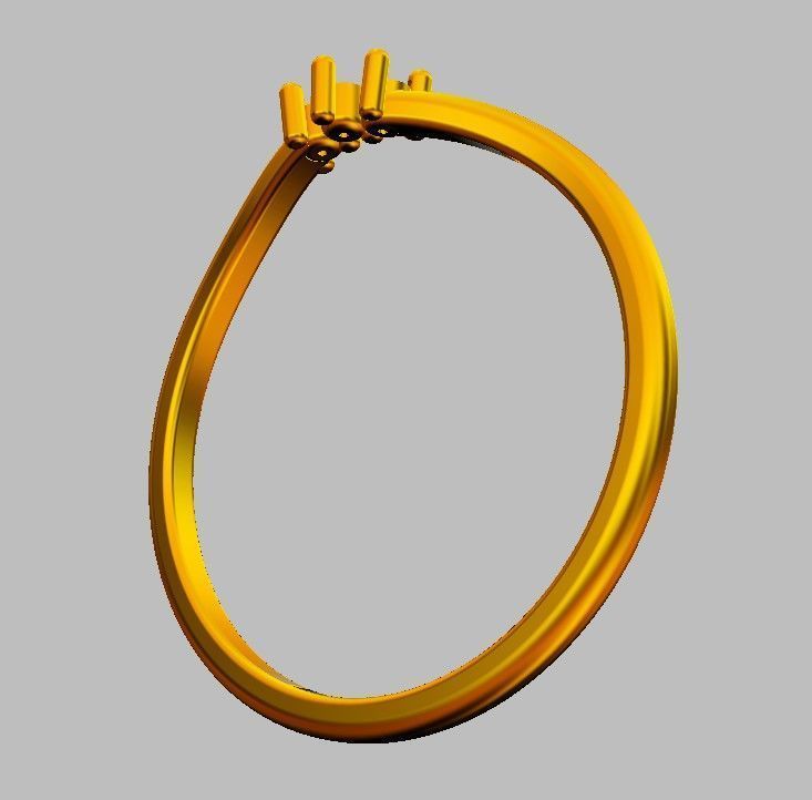 Diamond Ring 3D print model_24