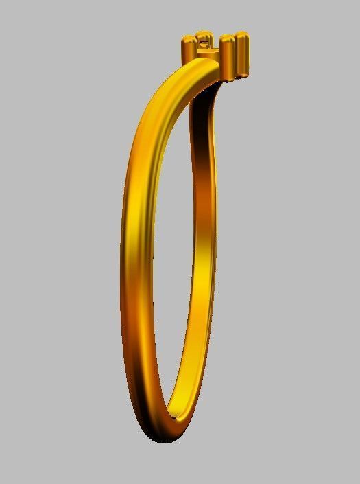 Diamond Ring 3D print model_23