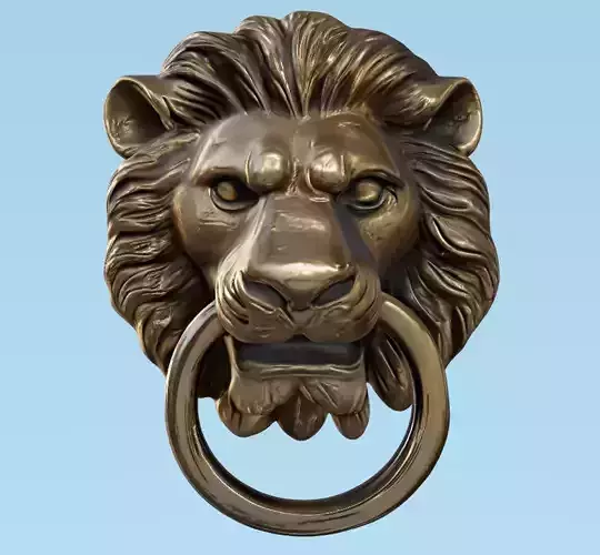 Lion head model