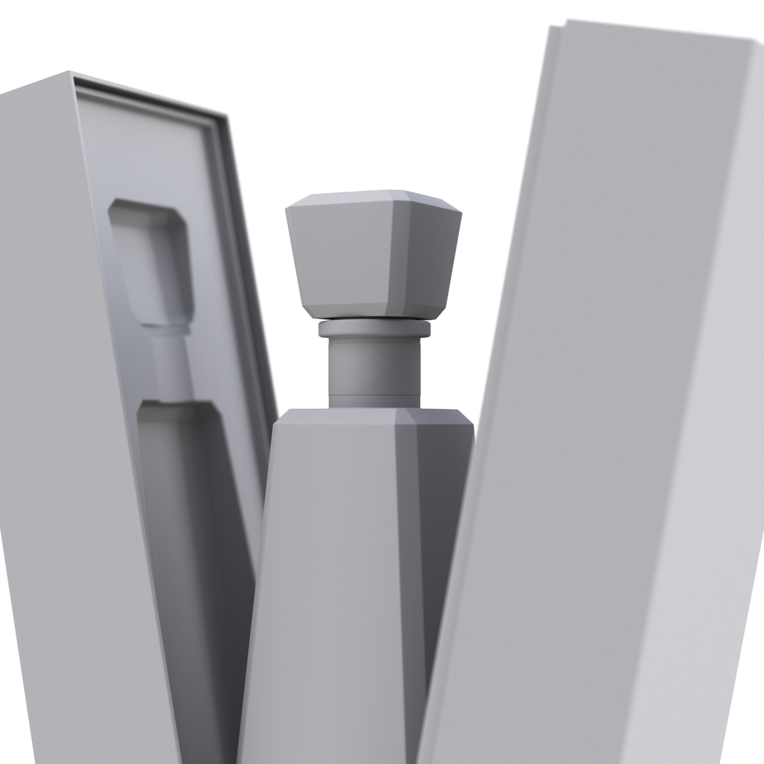 Tequila 1800 Milenio Bottle 3D model_9