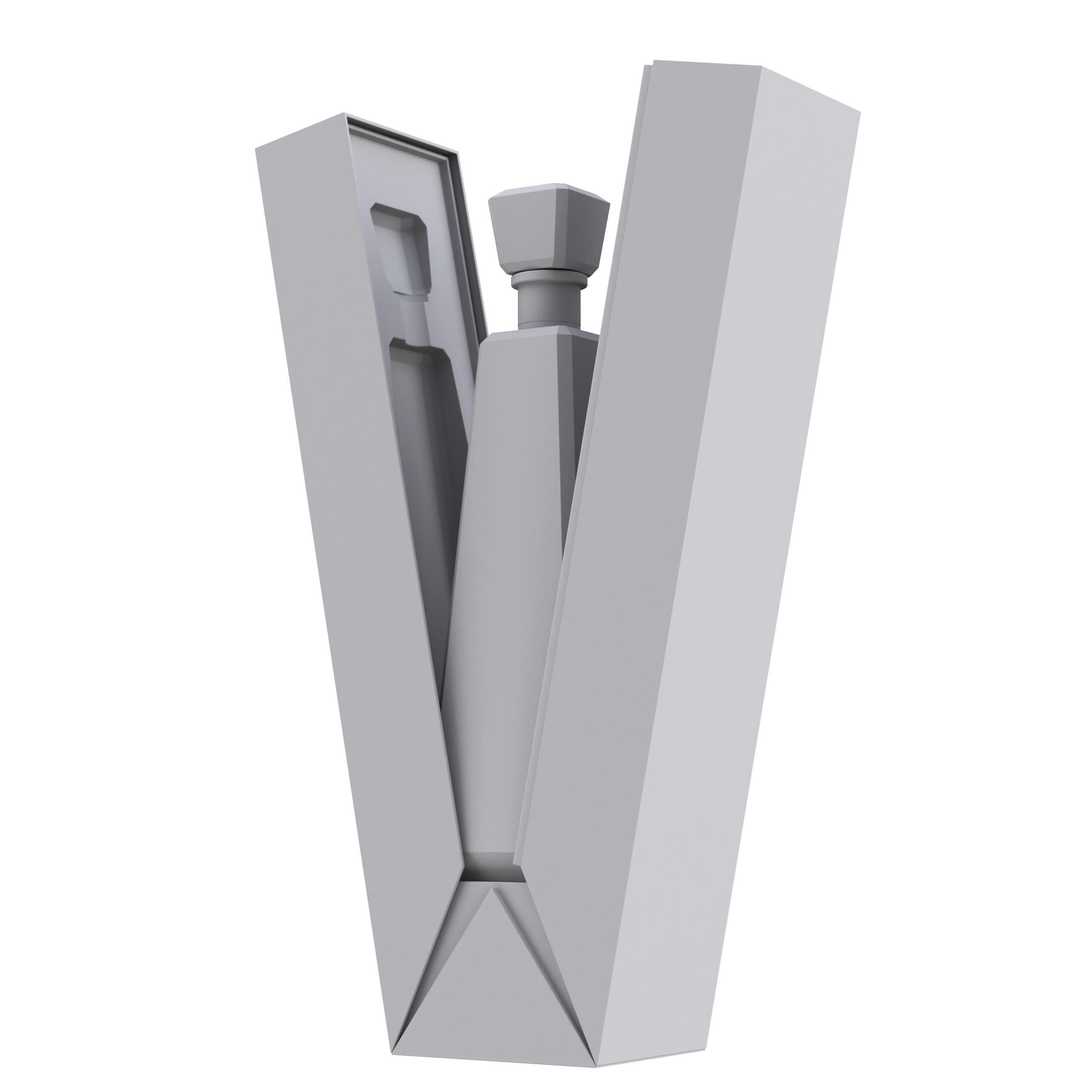 Tequila 1800 Milenio Bottle 3D model_7
