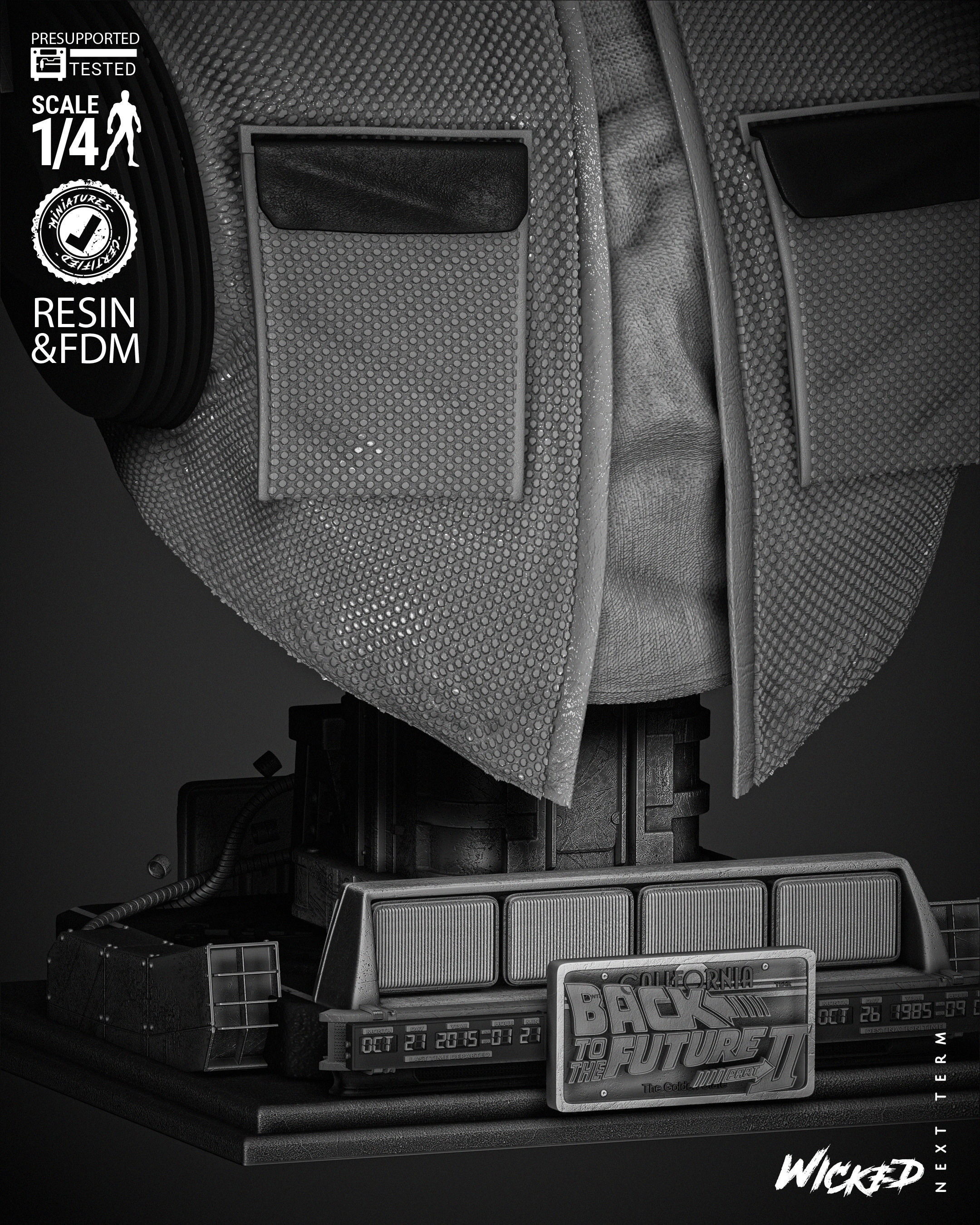 Wicked Movies Marty McFly Bust 3D print model_44