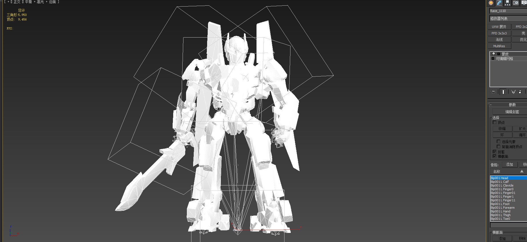 Transformers Low-poly 3D model_11
