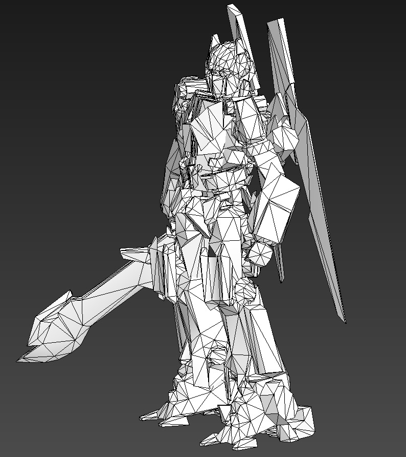 Transformers Low-poly 3D model_14