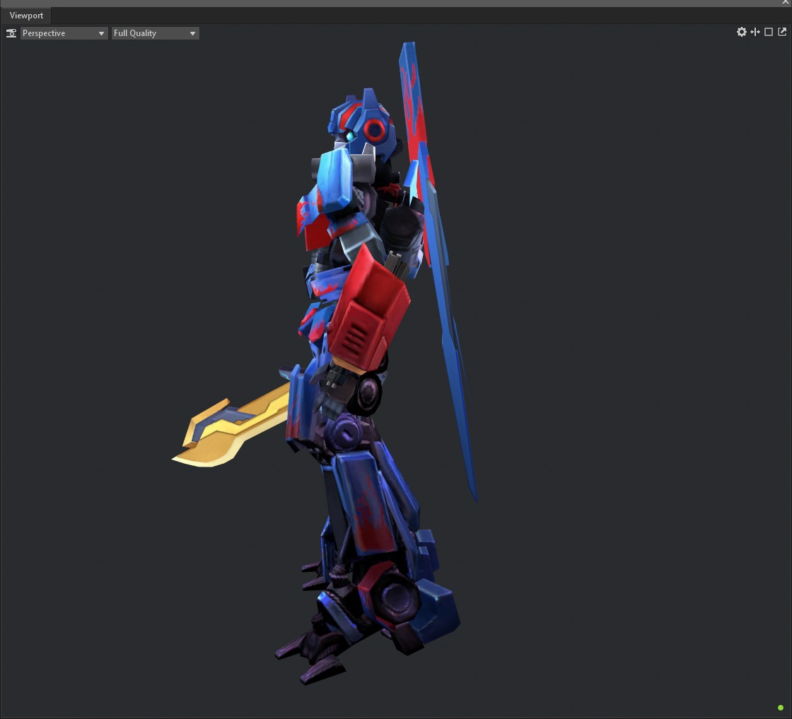 Transformers Low-poly 3D model_4