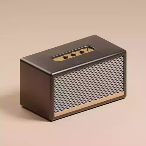 Action Speaker 3D Model