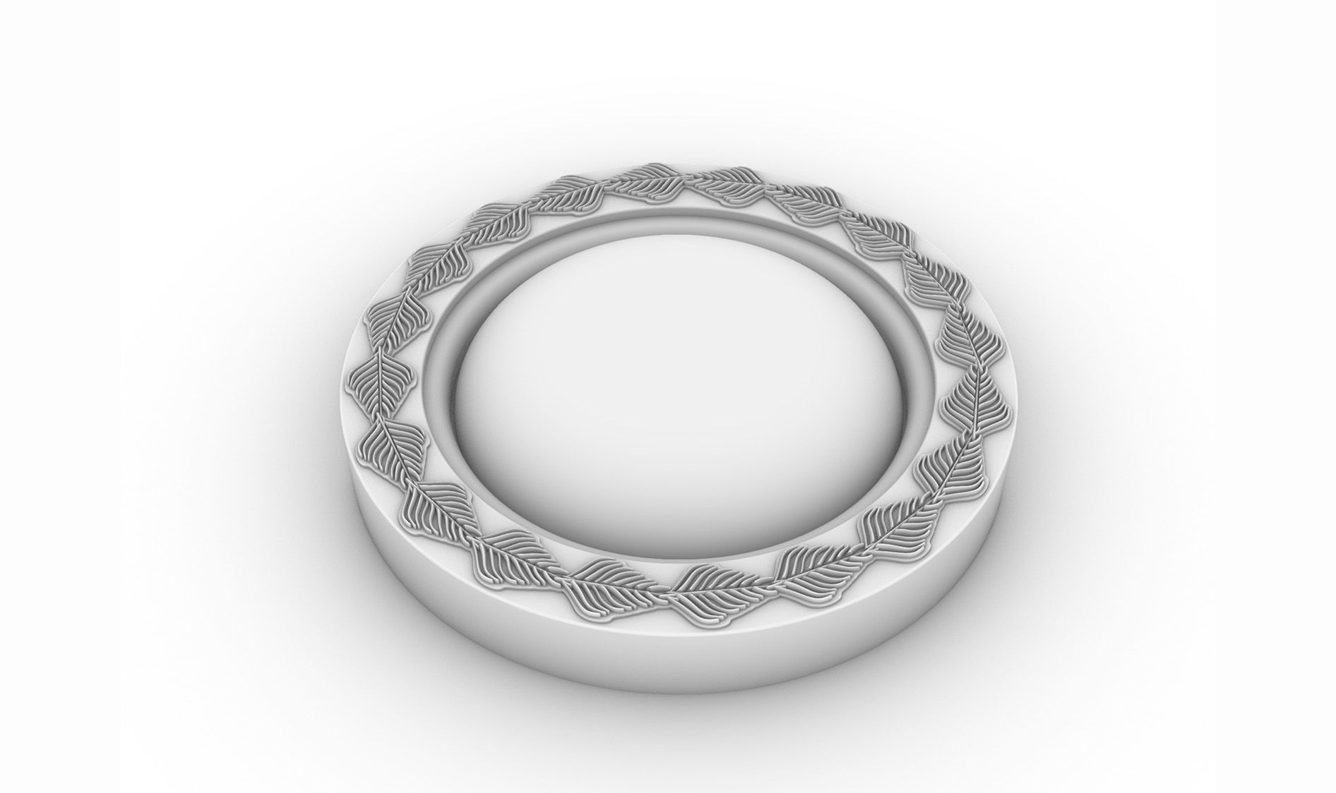  Evil Queen Brooch 3D print model 3D print model_5