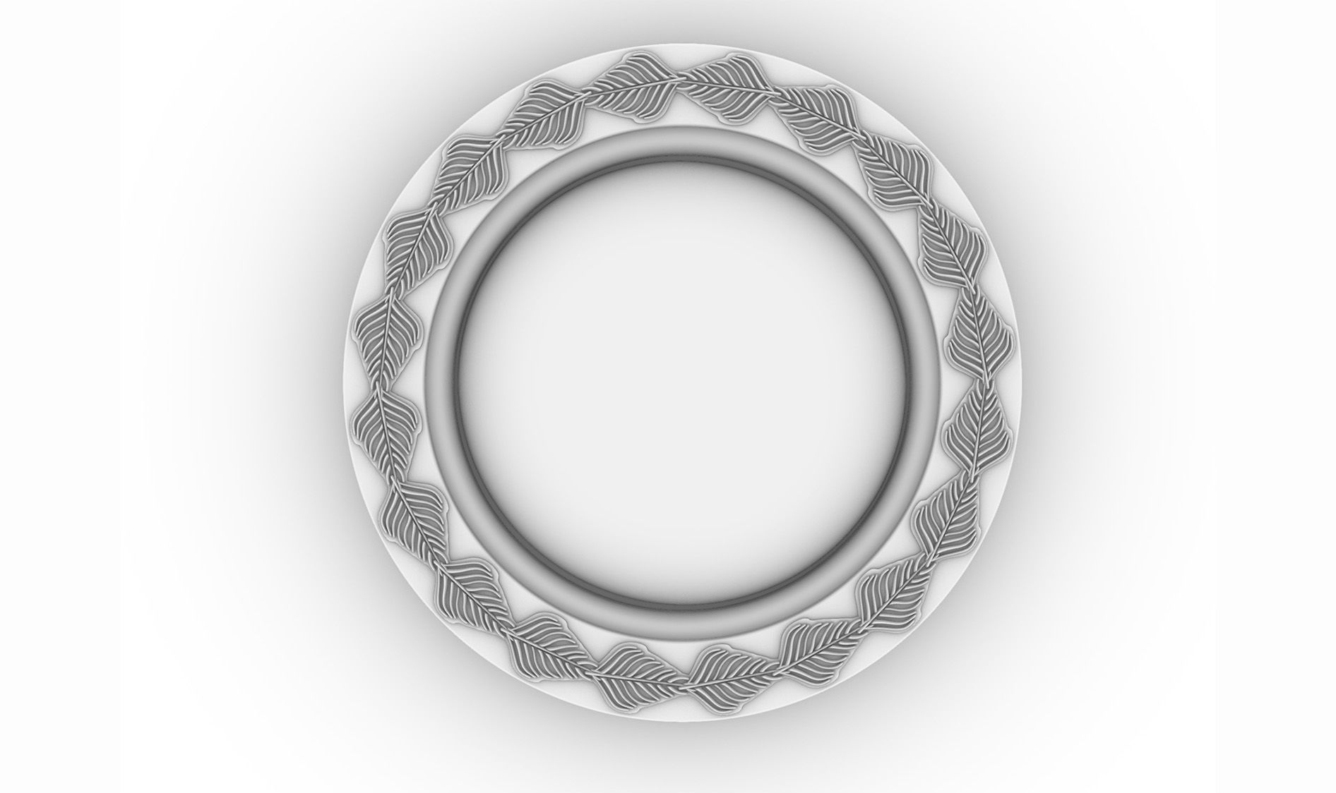  Evil Queen Brooch 3D print model 3D print model_3