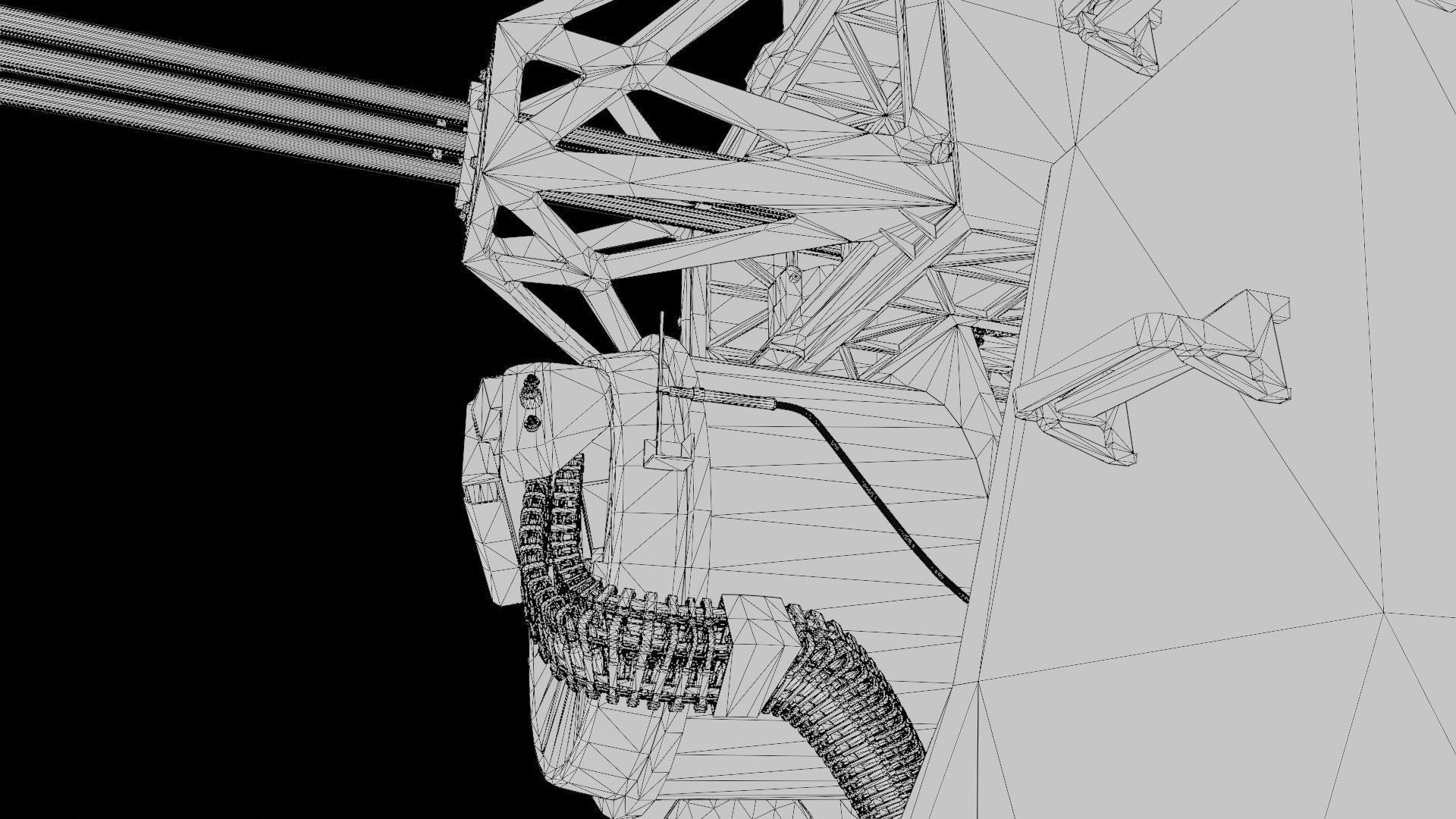 Phalanx CIWS Low-poly 3D model_18