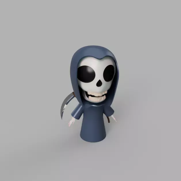 Marvel Comics Mini Death Dave Shooter 3D model