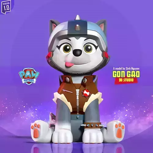 Paw Patrol - Gasket 3D print model