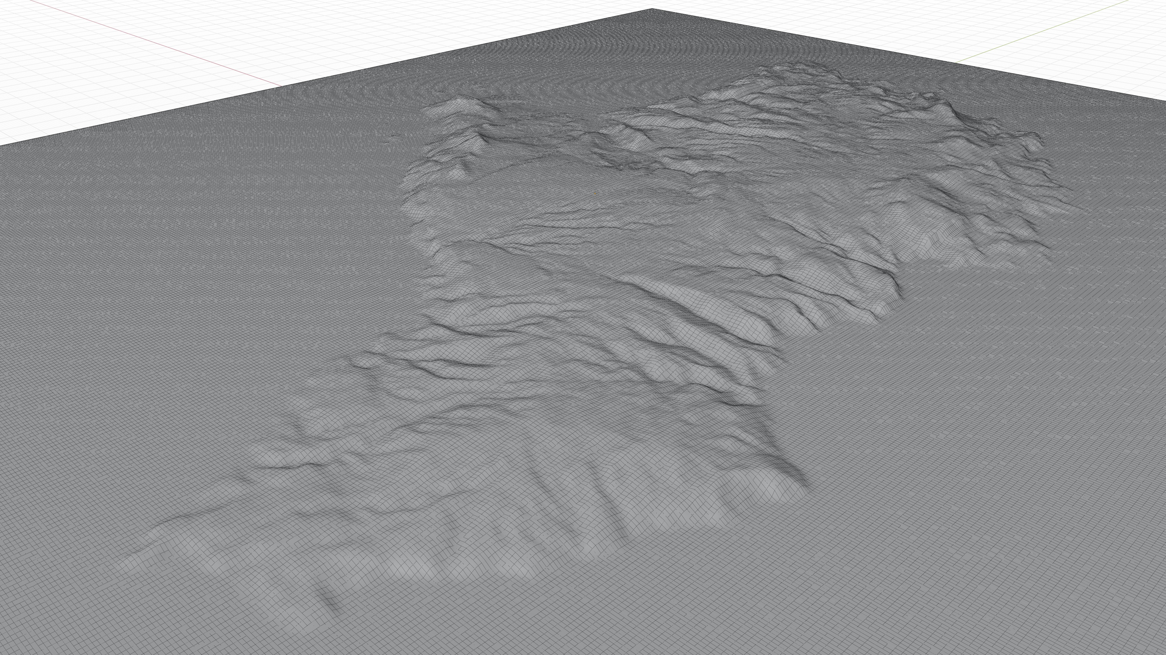 Cythera island 3d model terrain Low-poly 3D model_12