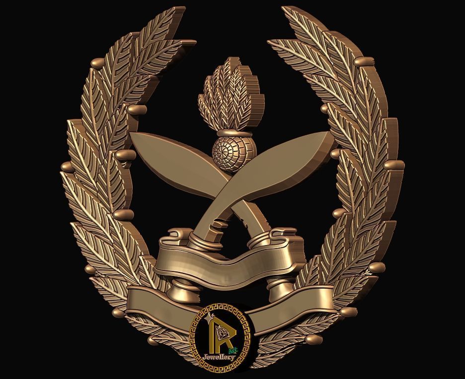 GURKHA SYMBOL 3D print model_1
