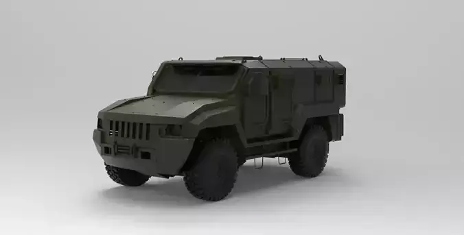 Kamaz armored vehicle