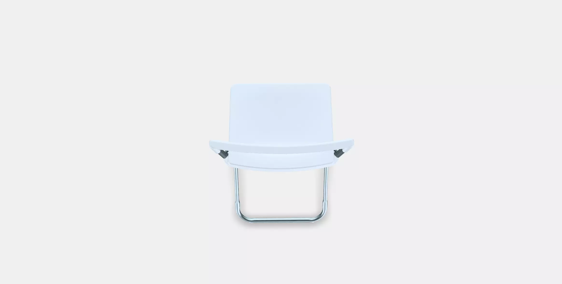 GUNDE Folding chair 1 Low-poly 3D model_0